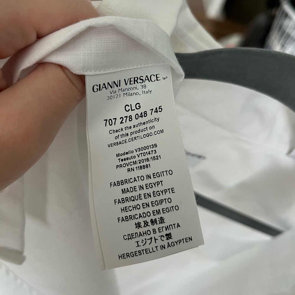 Versace Button Down - Picture 9 of 10